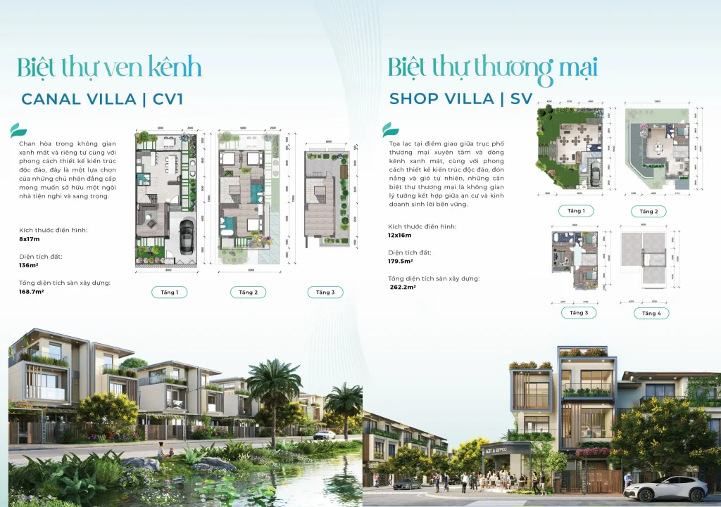 Biệt thự ven ken và thương mại LA Home