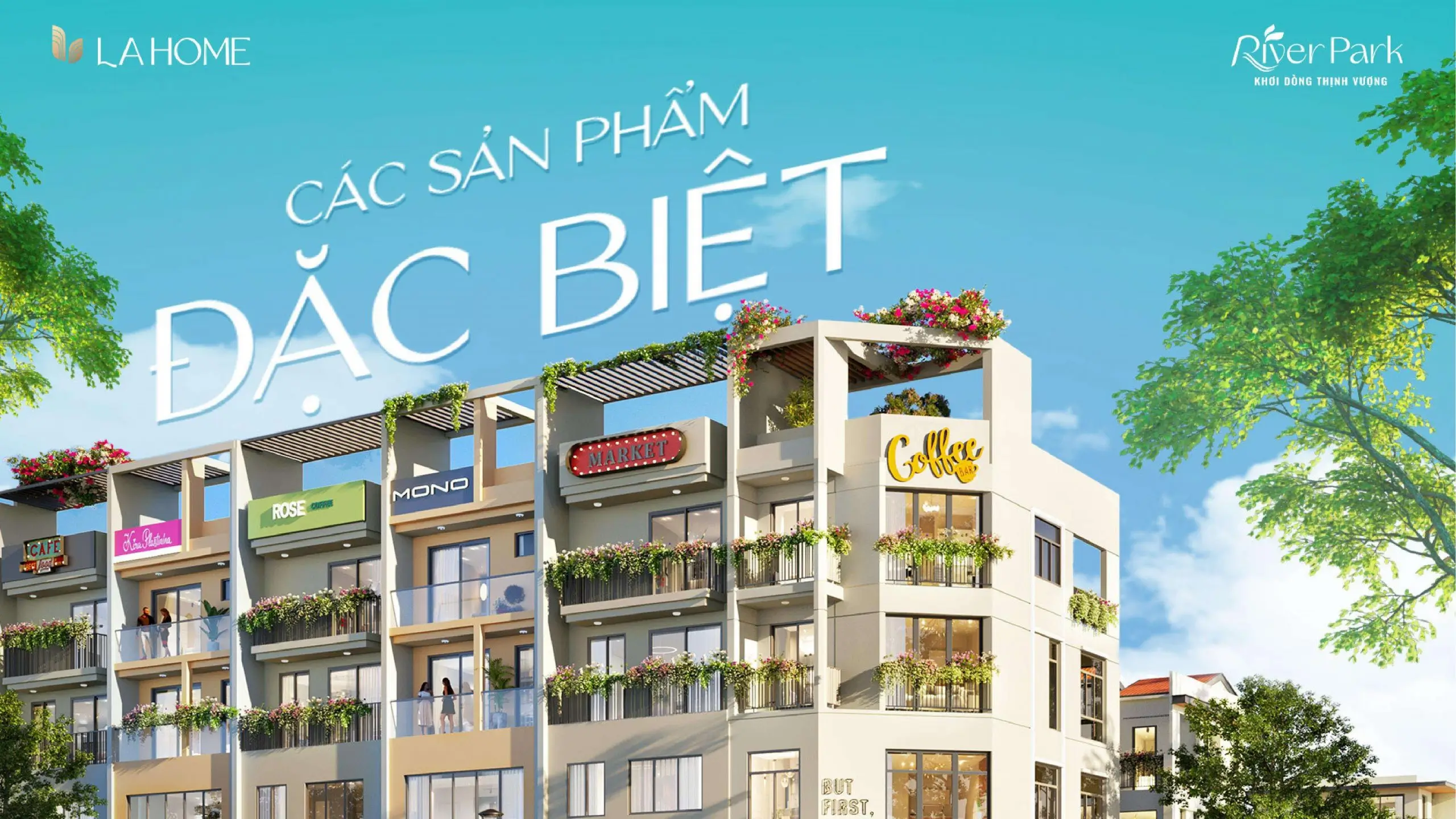 Các loại sản phẩm đặc biệt tại Khu đô thị LA Home Long An