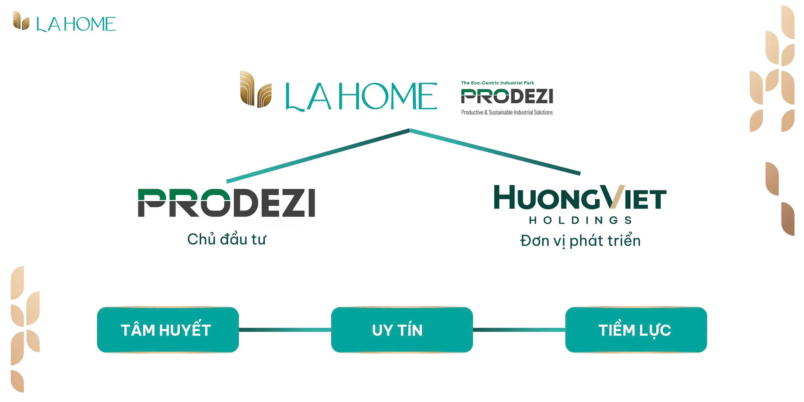 Chủ đầu tư Prodezi Long An và đơn vị phát triển hướng việt holdings