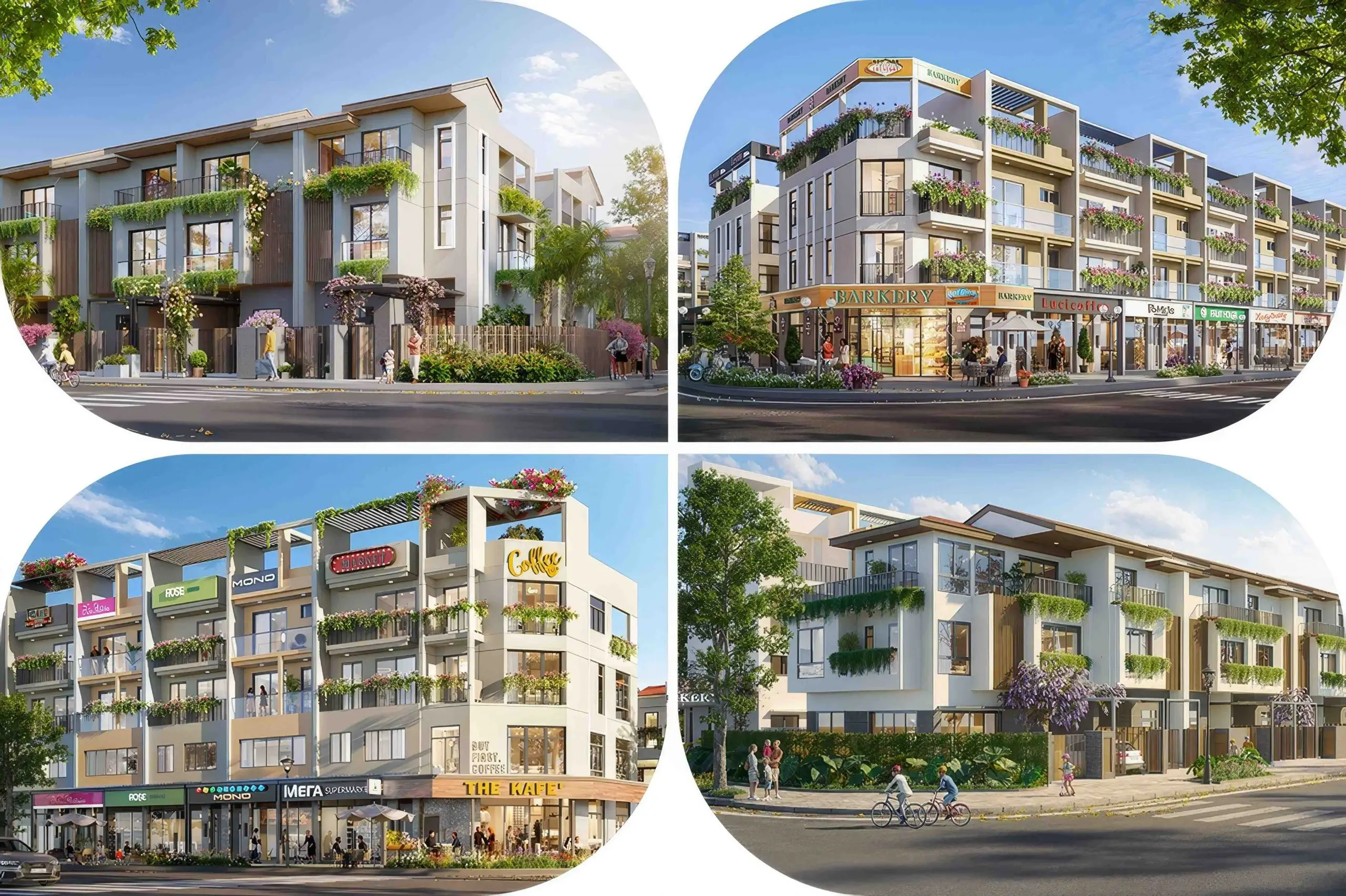 Nhà mẫu điển hình Khu đô thị LA Home