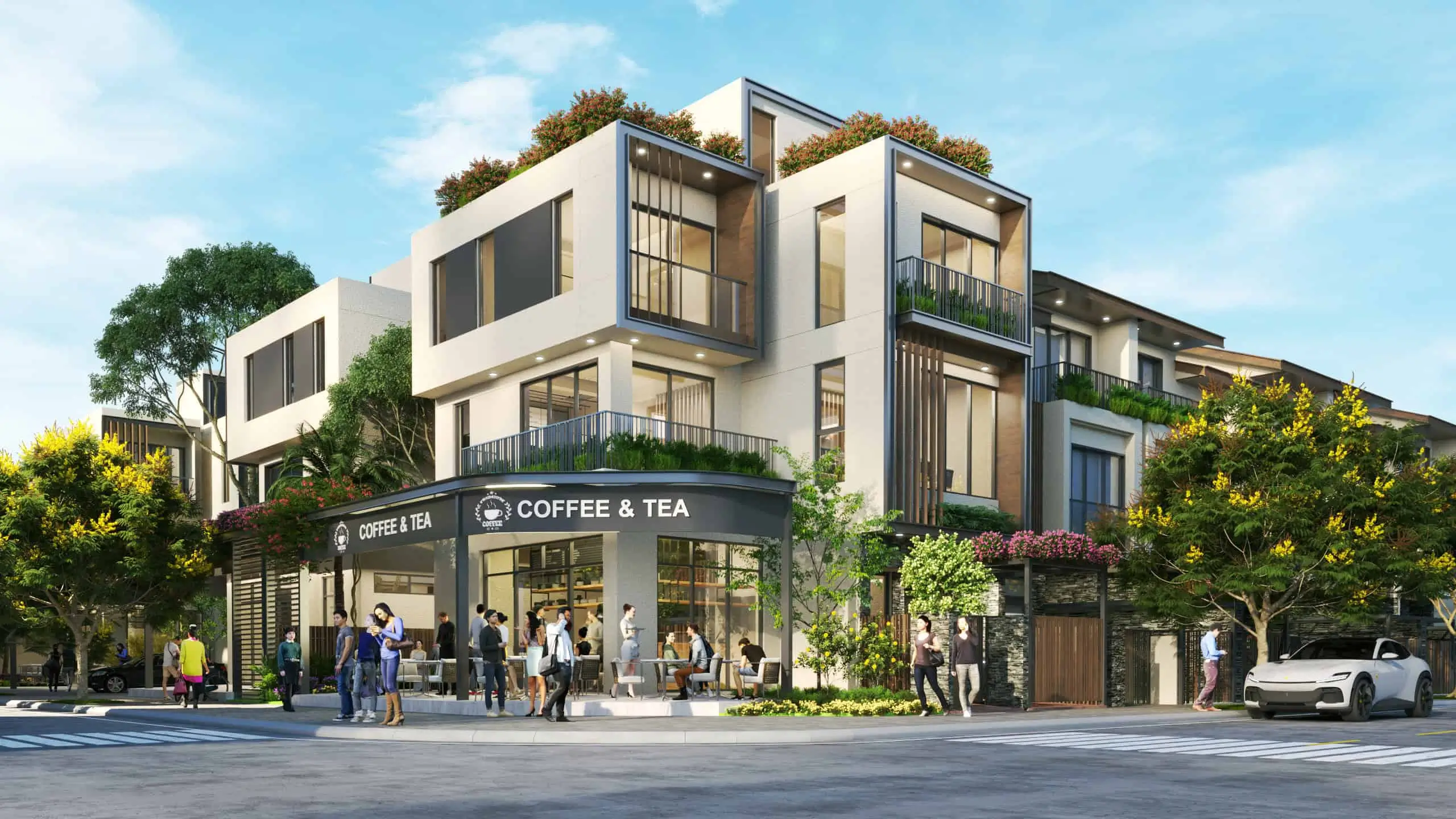 Nhà Mẫu Shop Villa 10x15 LA Home