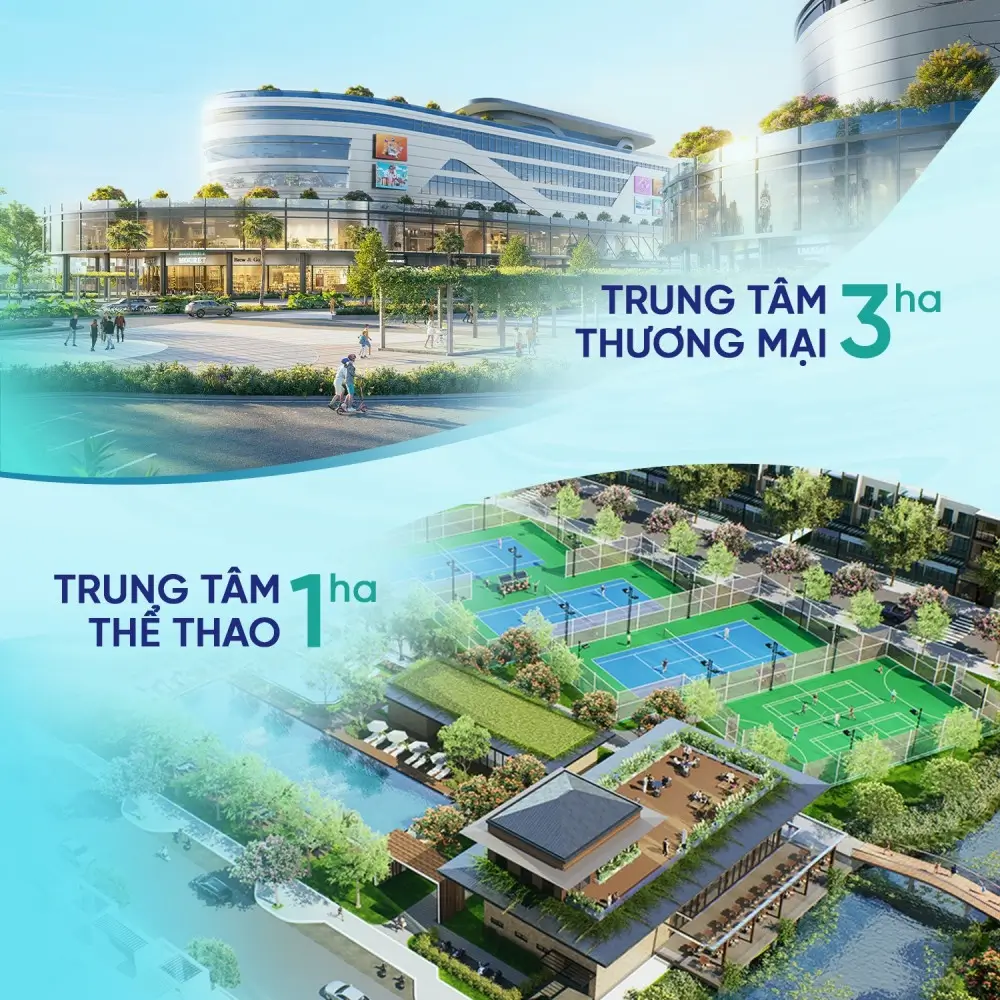 Trung tâm thương mại và trung tâm thể thao tại LA Home