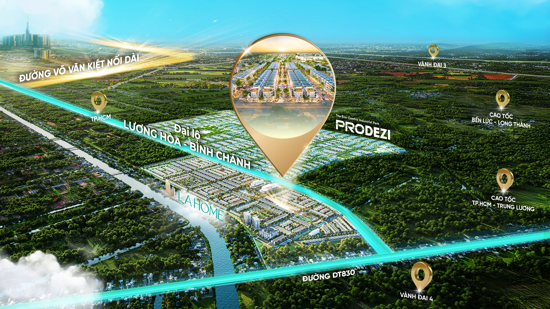 Dự án LA Home Long An: Tâm Điểm Bất Động Sản Năm 2026 Đường Võ Văn Kiệt Nối Dài